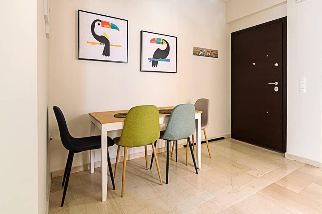 Cozy Flat With 1 Bedroom Next To Metro Station Ateny Zewnętrze zdjęcie