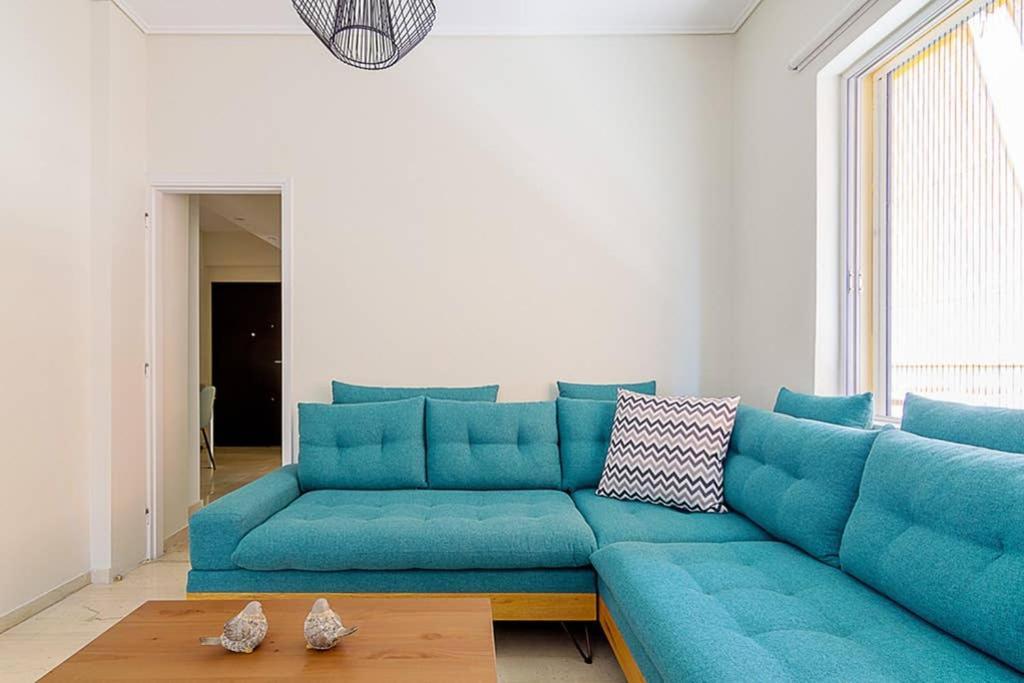 Cozy Flat With 1 Bedroom Next To Metro Station Ateny Zewnętrze zdjęcie